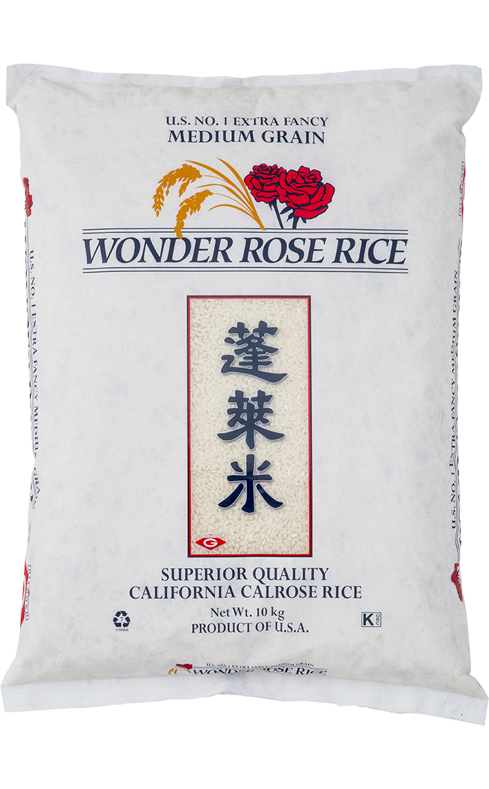 Wonder Rose CalRose Rice Bag